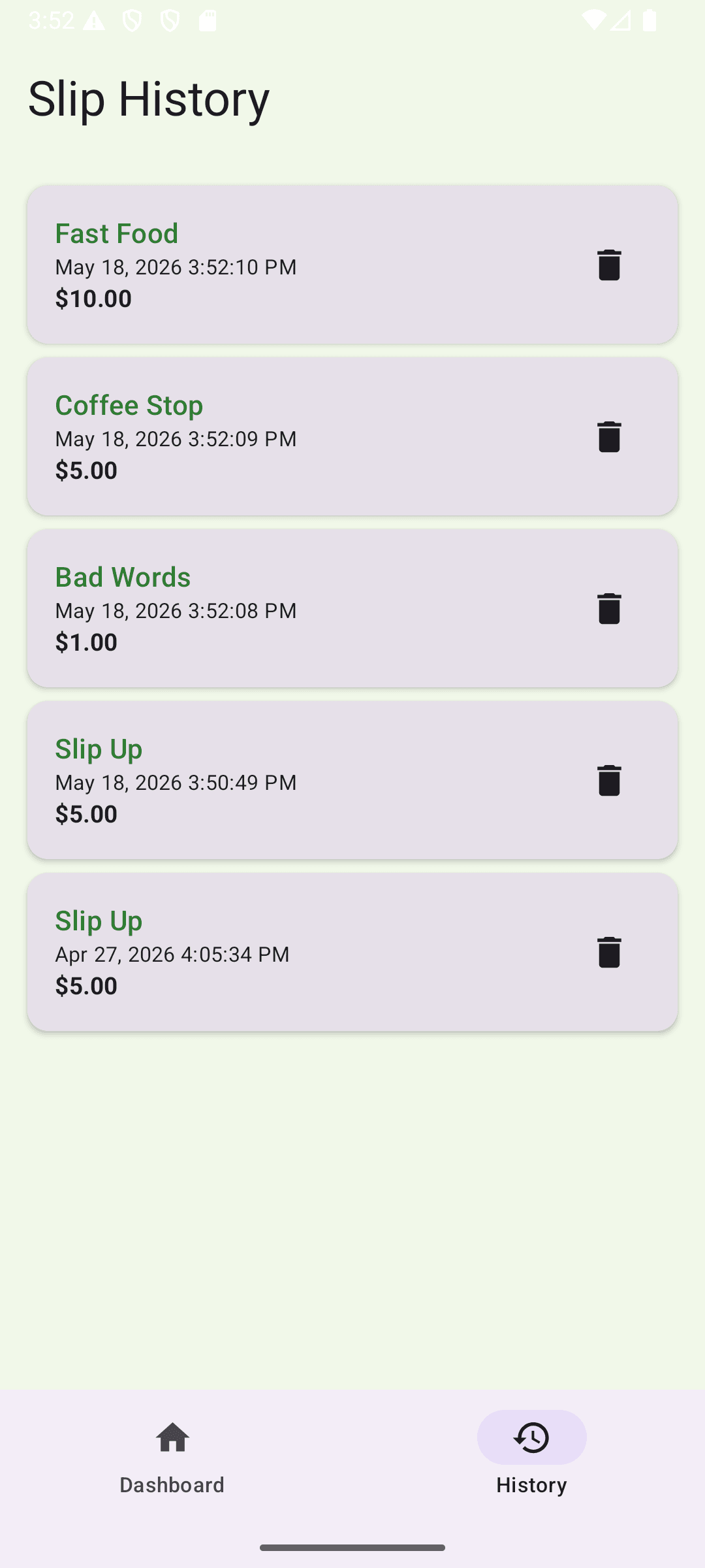 Bad Habit Jar screenshot 3